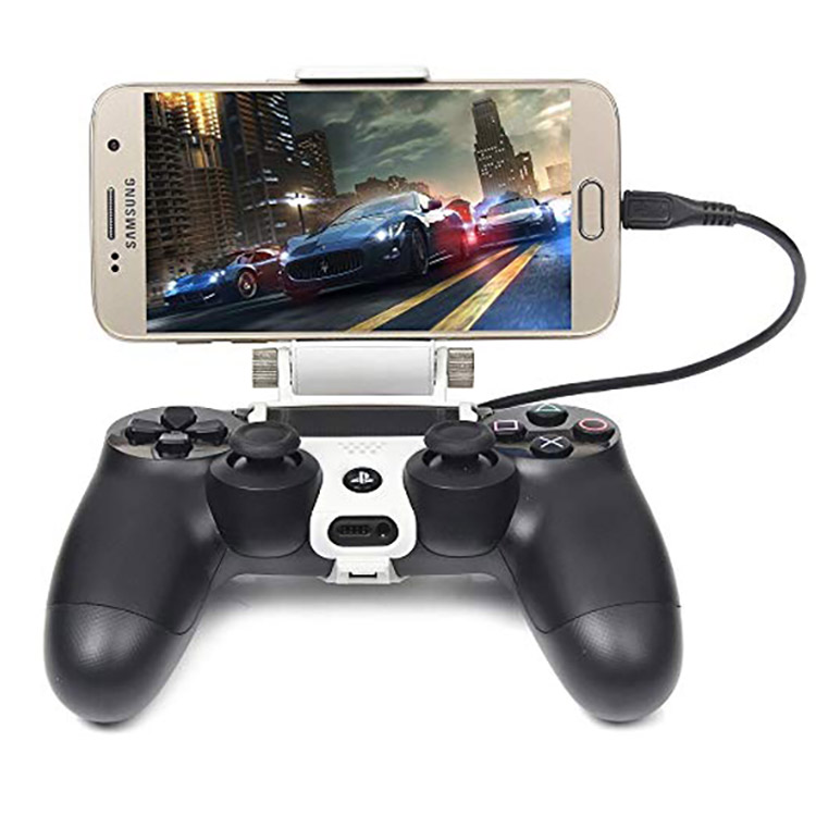 DOBE Smart Phone Clamp for PS4 - White 